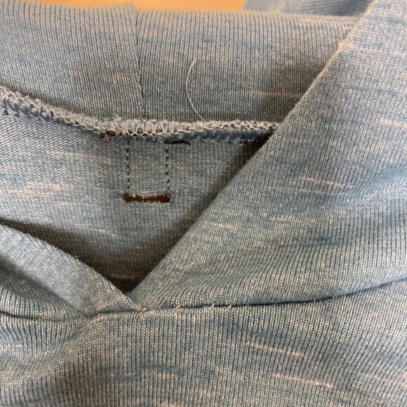 Lululemon Mens Hoodie No Tag Medium Blue Out of Bounds - Picture 10 of 10